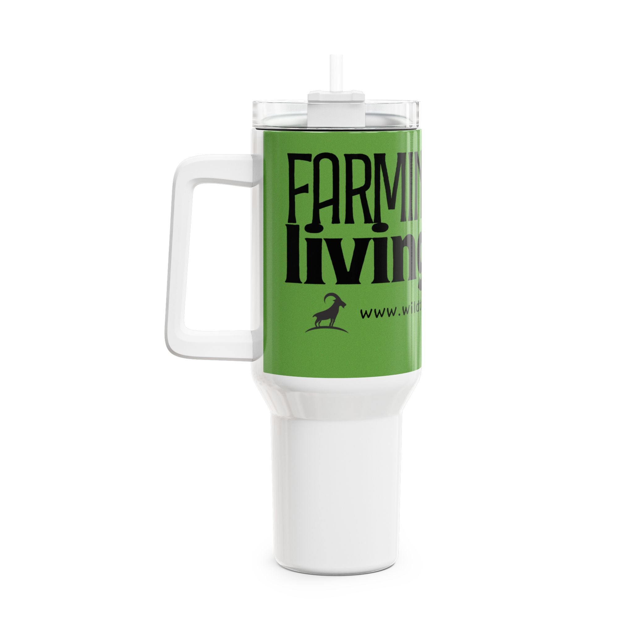 Farming Small, Our Spirit 40oz Tumbler, Personalized Drinkware, Eco-Friendly Travel Mug, Farm Themed Gift, Outdoor Adventure Cup